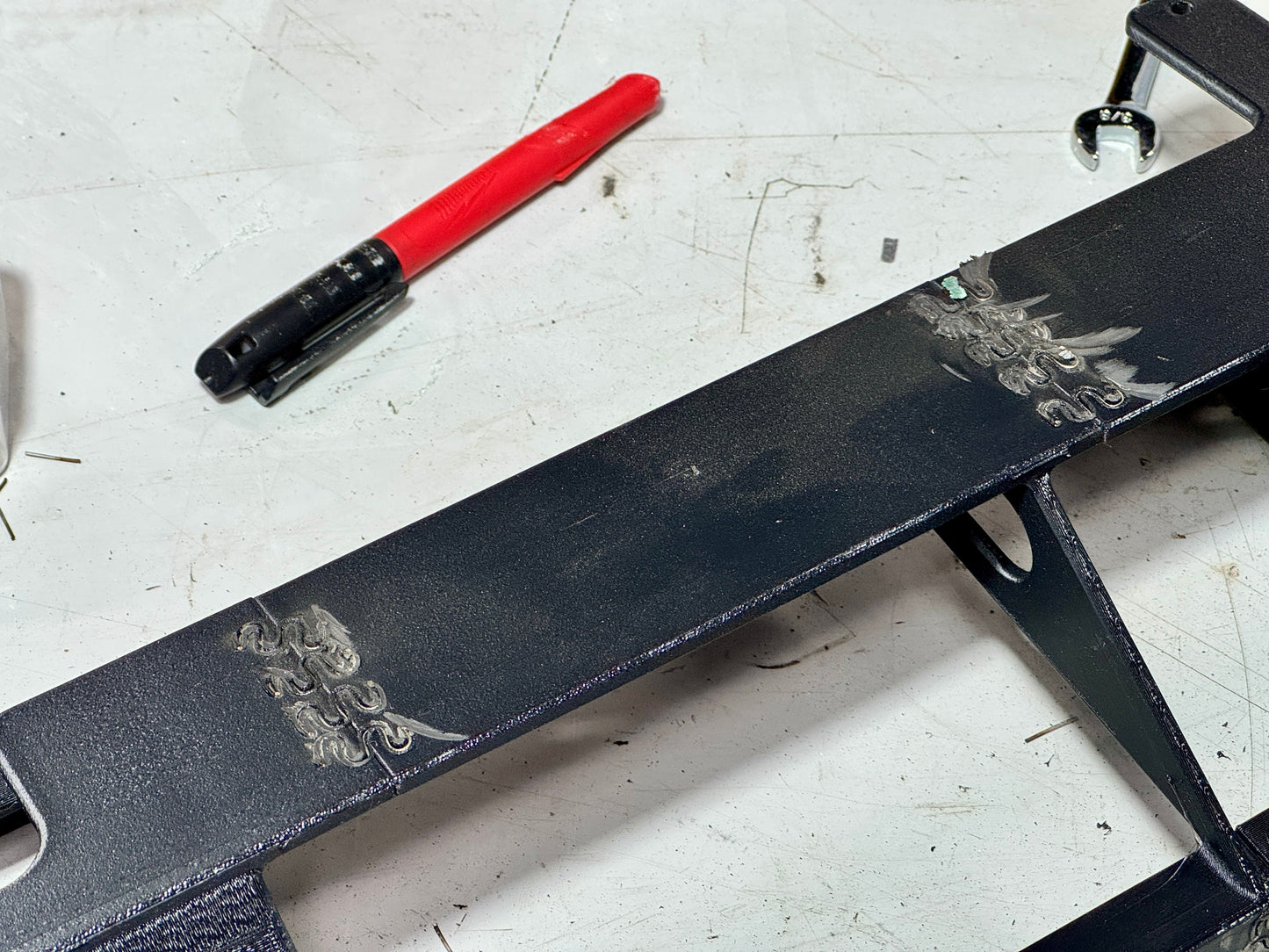 Dash adapter for Holley 12.7" Pro Dash - 1991-1993 GM B-Body