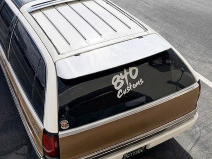 1991-1996 GM B-Body Wagon Rear Window Spoiler