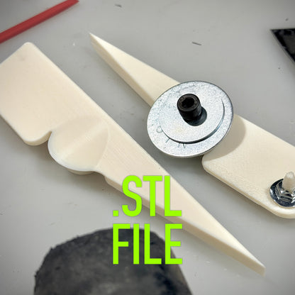 1991-1996 GM B-Body Wagon Rear Wiper Delete STL File